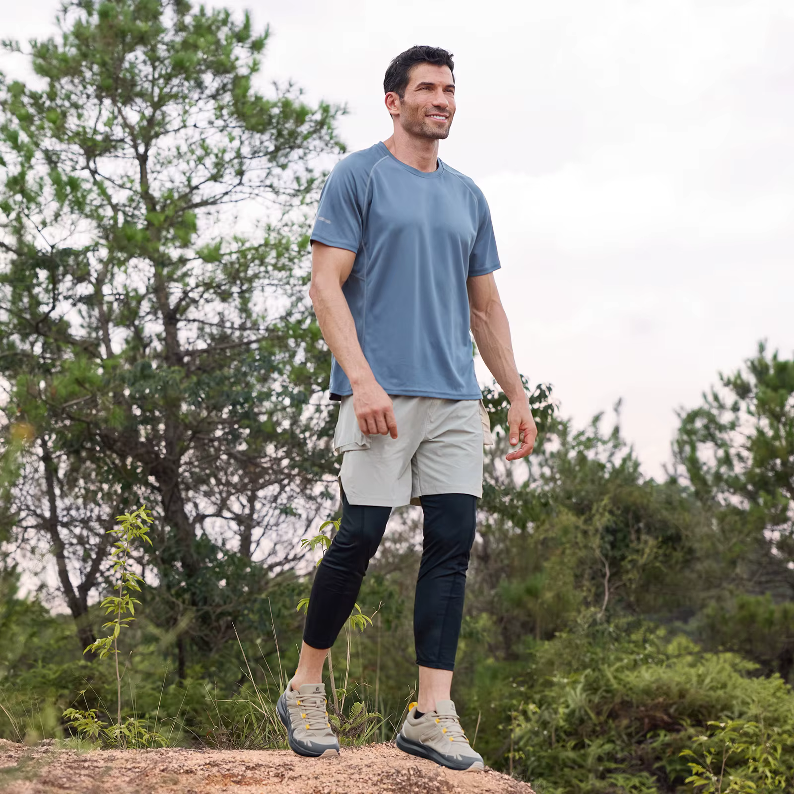 Chaussures de randonnée Fittington imperméables pour hommes, baskets larges, amortissantes, pour la 