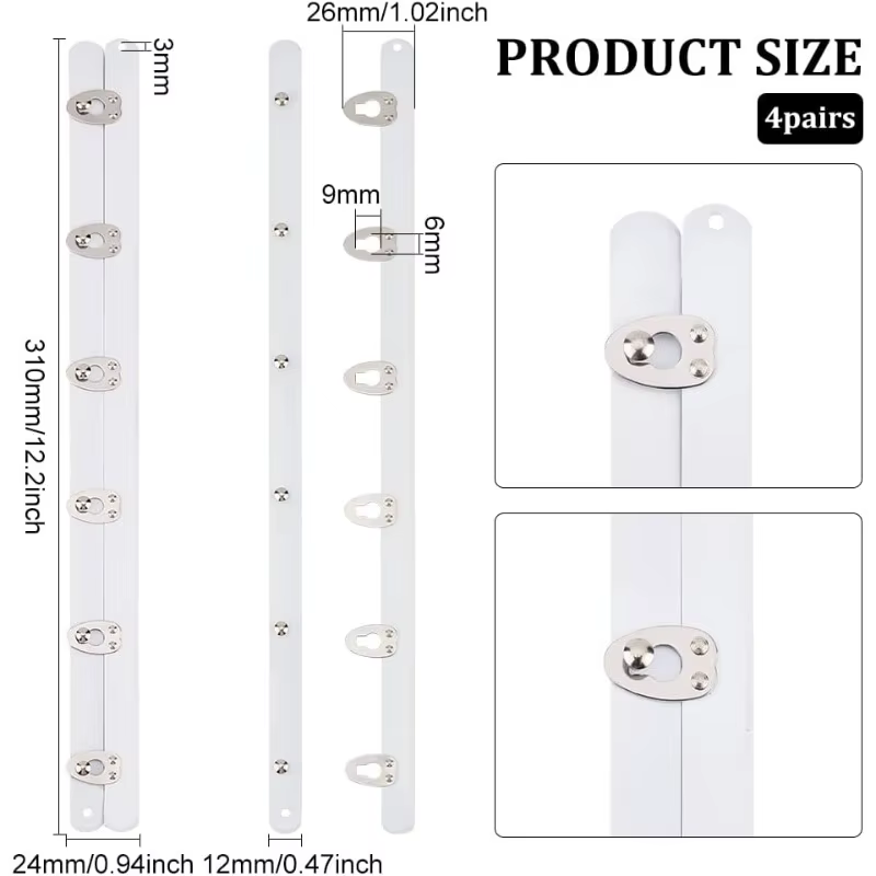 Busks corset en acier à ressort pour femme, corset blanc avec crochet et fermeture des yeux pour la