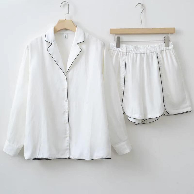 Ensembles de chemises courtes pour femmes