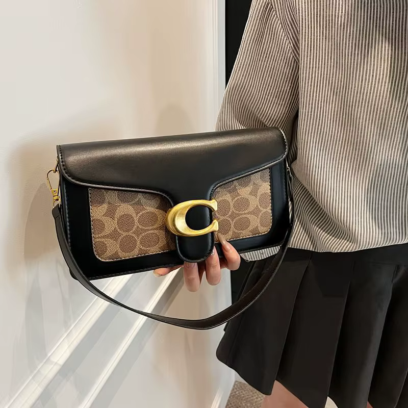 Sac sous les bras rétro luxueux pour femmes, sac à bandoulière, à la mode, polyvalent, exquis, sac d
