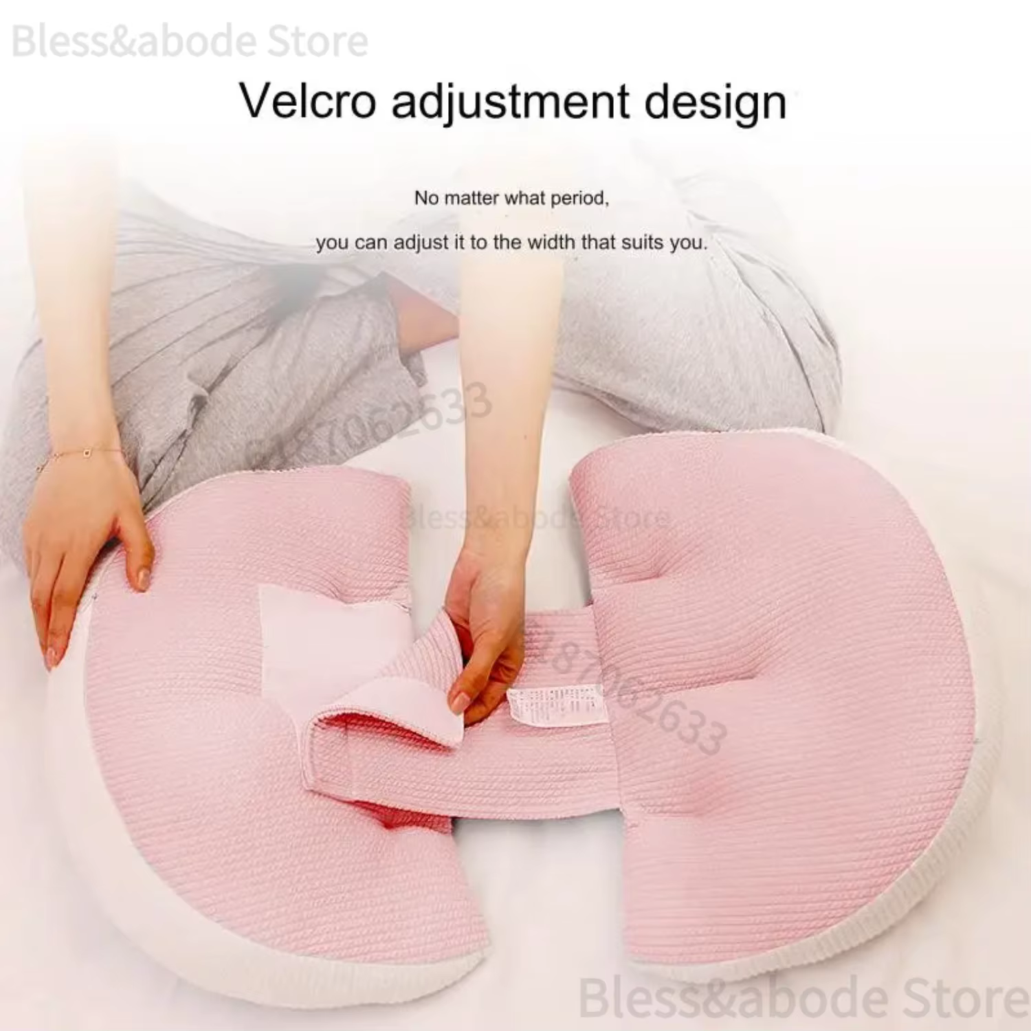 Oreiller de grossesse ergonomique pour dormeurs latéraux, coussin de soutien de grossesse, Protectio