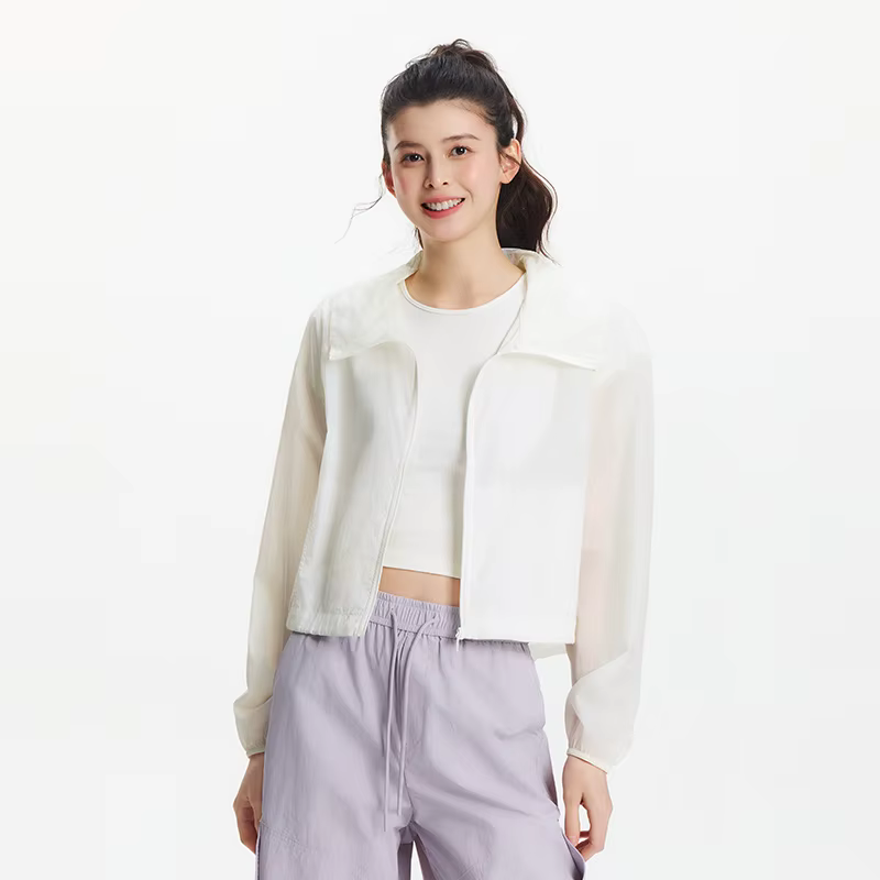 Veste UV Femme Semir 2026 – Col court, coupe ample, sensation fraîche, style décontracté élégant, do