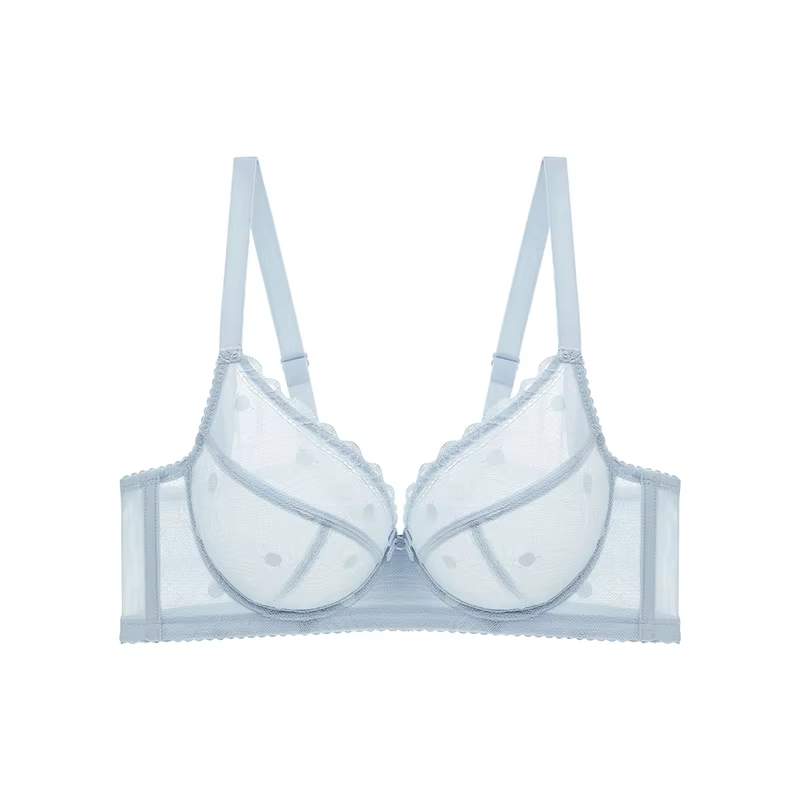 Soutien-gorge en dentelle fine pour femme, soutien-gorge grande poitrine, semble plus petit, rassemb
