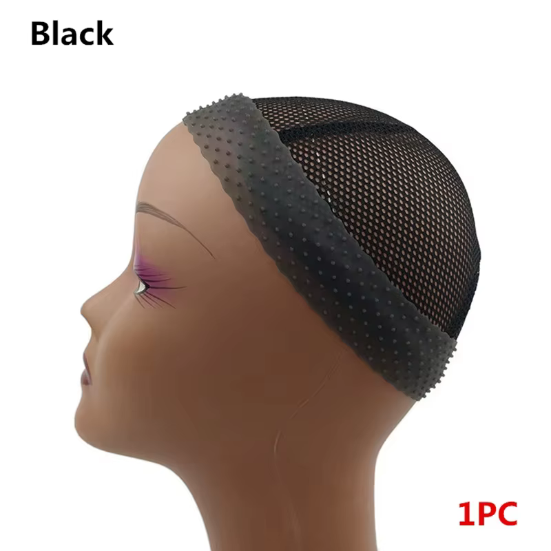 Bandeau de poignée de perruque en Silicone antidérapant, bandeau de perruque Transparent noir marron