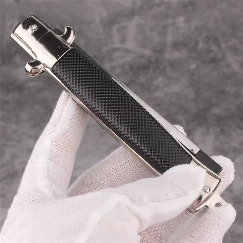Peigne à ressort pliant pour hommes et femmes, 1 pièce, pince de poche pliante faite à la main, peig