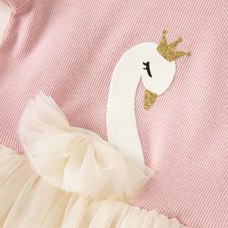 Robe pour fille Dave Bella, nouvelle robe de princesse pour bébé, en maille et dentelle, élégante et