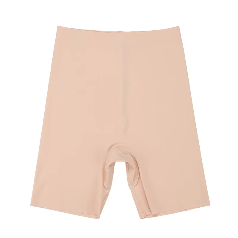 Nouveau Design taille haute femmes longue jambe ceinture culotte sans couture longue culotte ventre