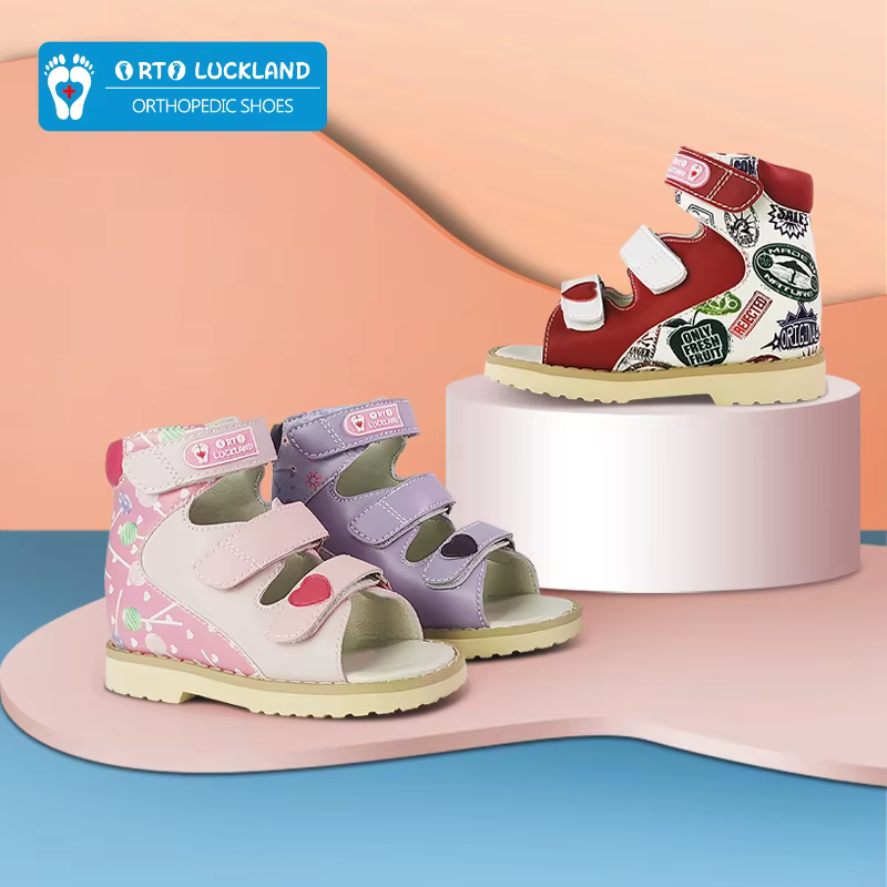 Informations sur Uckland-Sandales d'été pour filles, chaussures Orth4WD pour enfants, style coréen, 