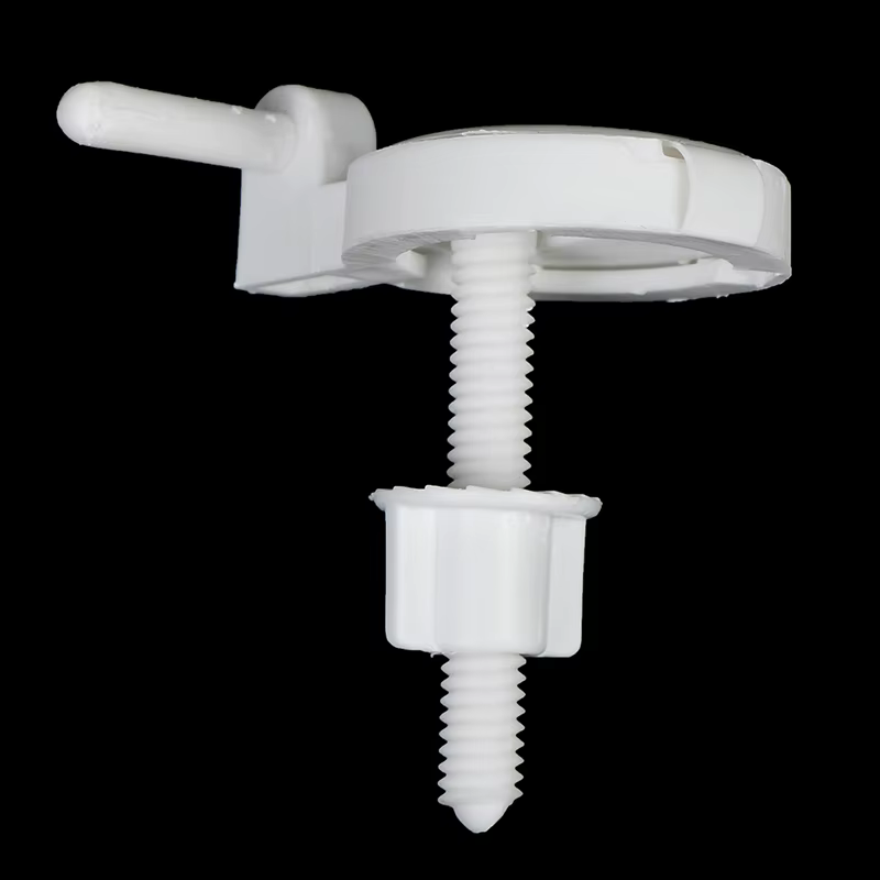 Vis de siège de toilette en plastique, charnières, outils de réparation, fixations adaptées aux sièg