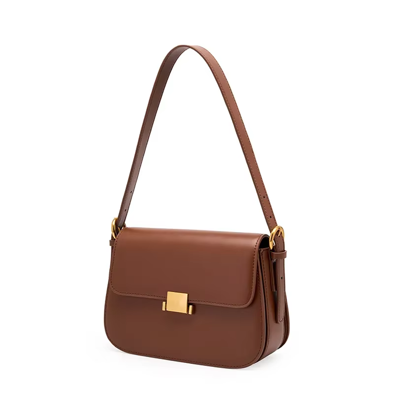 Sac à bandoulière en cuir véritable pour femme, sac à ati elles, sac messager pour femme, petit sac 