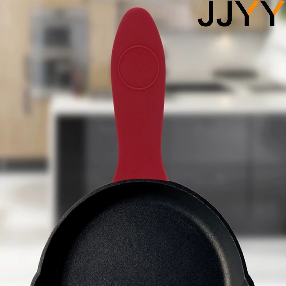 JJYY – poignée de support de Pot antidérapante, résistance aux hautes températures, poêles en Silico
