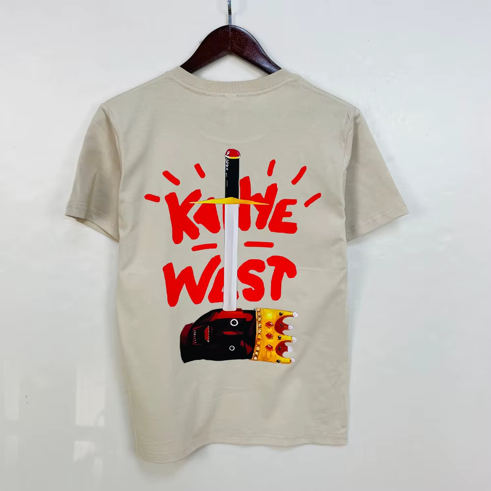 Kanye West meilleur célèbre le collège abandonné graphique t-shirt hommes femmes Hip Hop Rap Vintage