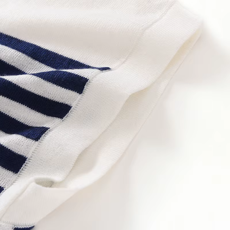 WinvyNee – vêtements d'été pour femmes, hauts sans manches en laine, col rond, t-shirts à demi-manch