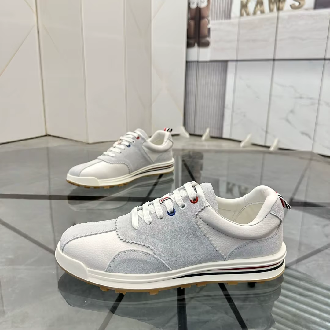 Baskets décontractées faites à la main, chaussures de luxe pour hommes, doublure en peau de mouton,
