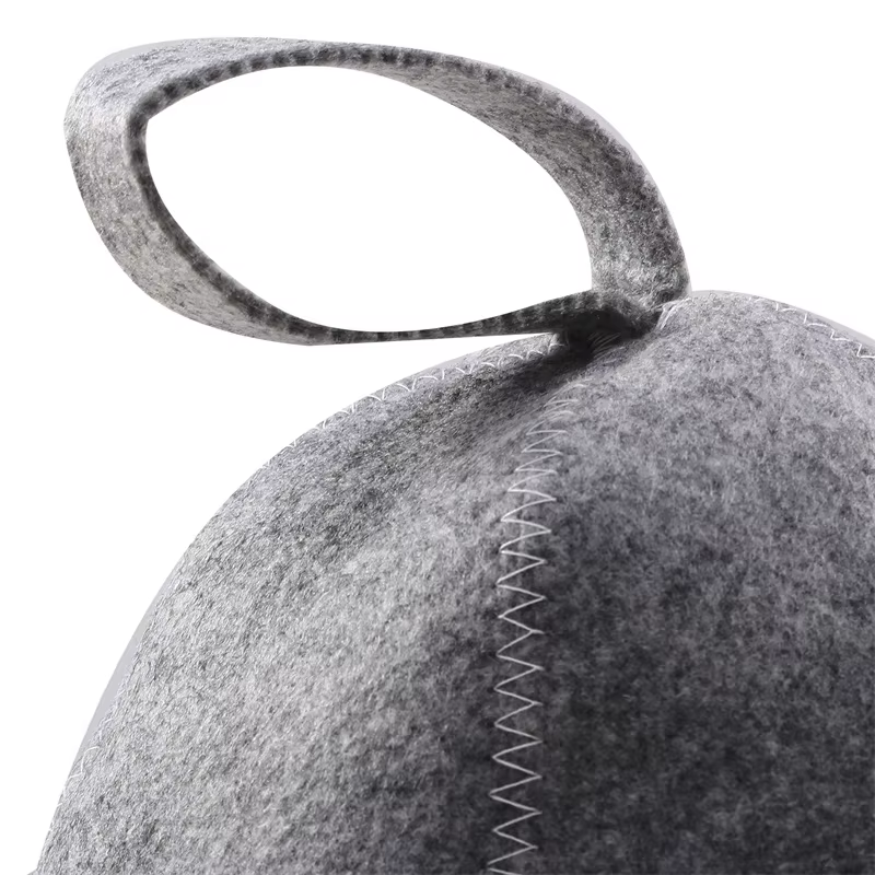 Protection de tête en feutre, bain Anti-chaleur, taille libre, bonnet de douche de Style russe, chap