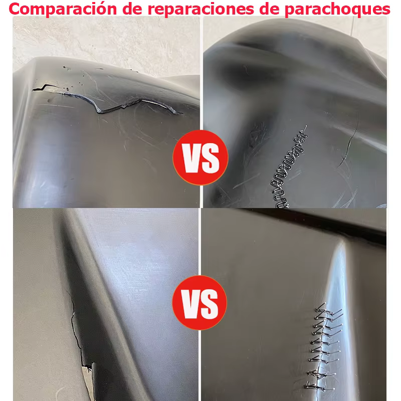 Torche de réparation de pare-chocs, soudeur en plastique, agrafeuse à chaleur, Kit de réparation de 