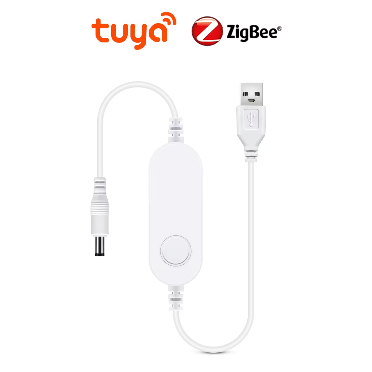 Tuya-Contrôleur de bande LED RVB à intensité variable, interrupteur intelligent, variateur LED, band