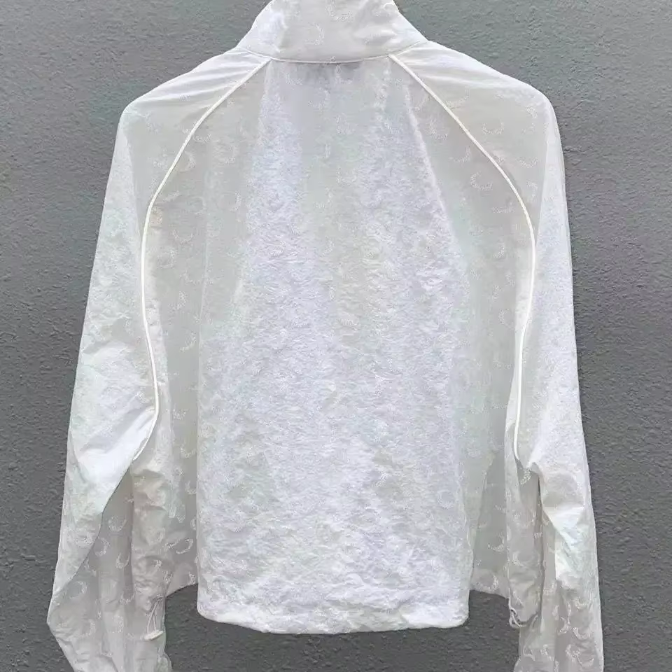 Veste réfléchissante à imprimé lune pour femme, manches longues, protection solaire, style coréen, d