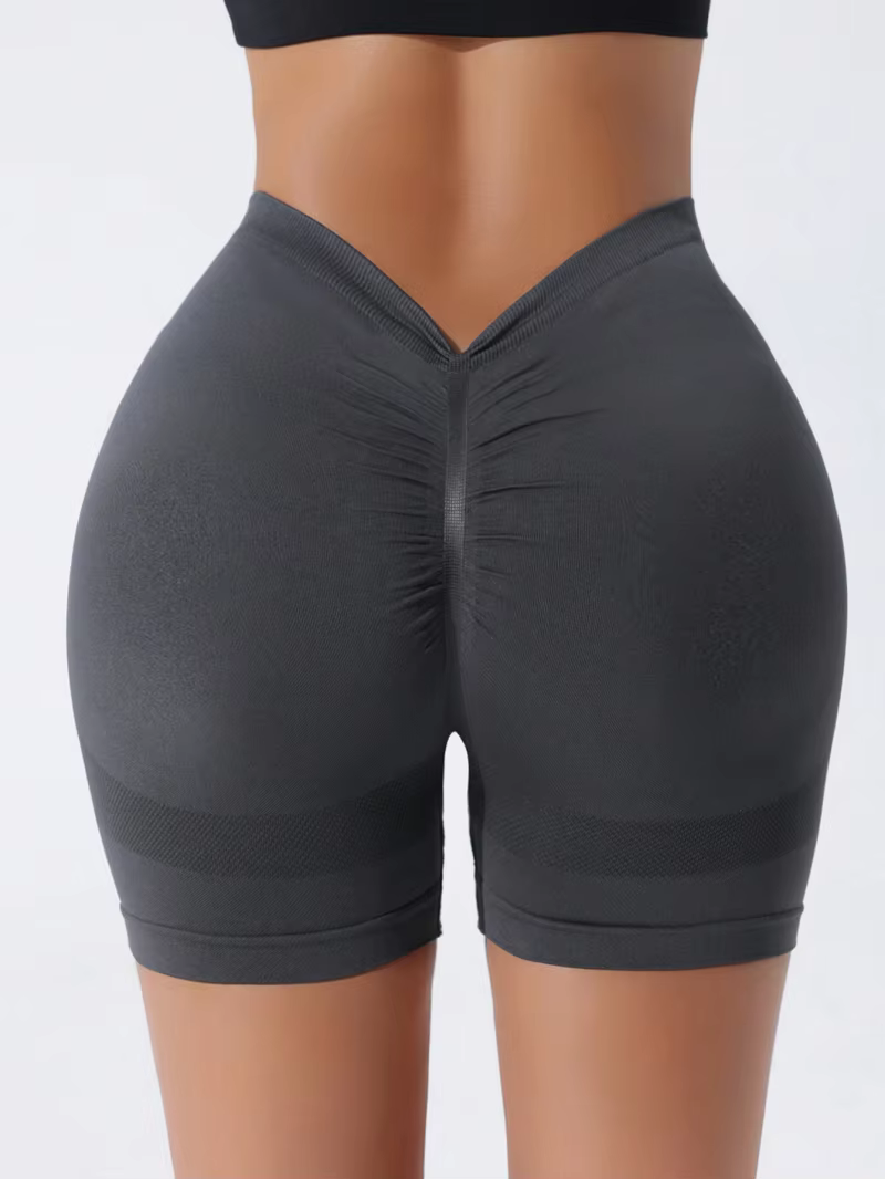 Short de Yoga taille haute sans couture d'Europe et d'amérique, pantalon de Fitness pour le serrage 