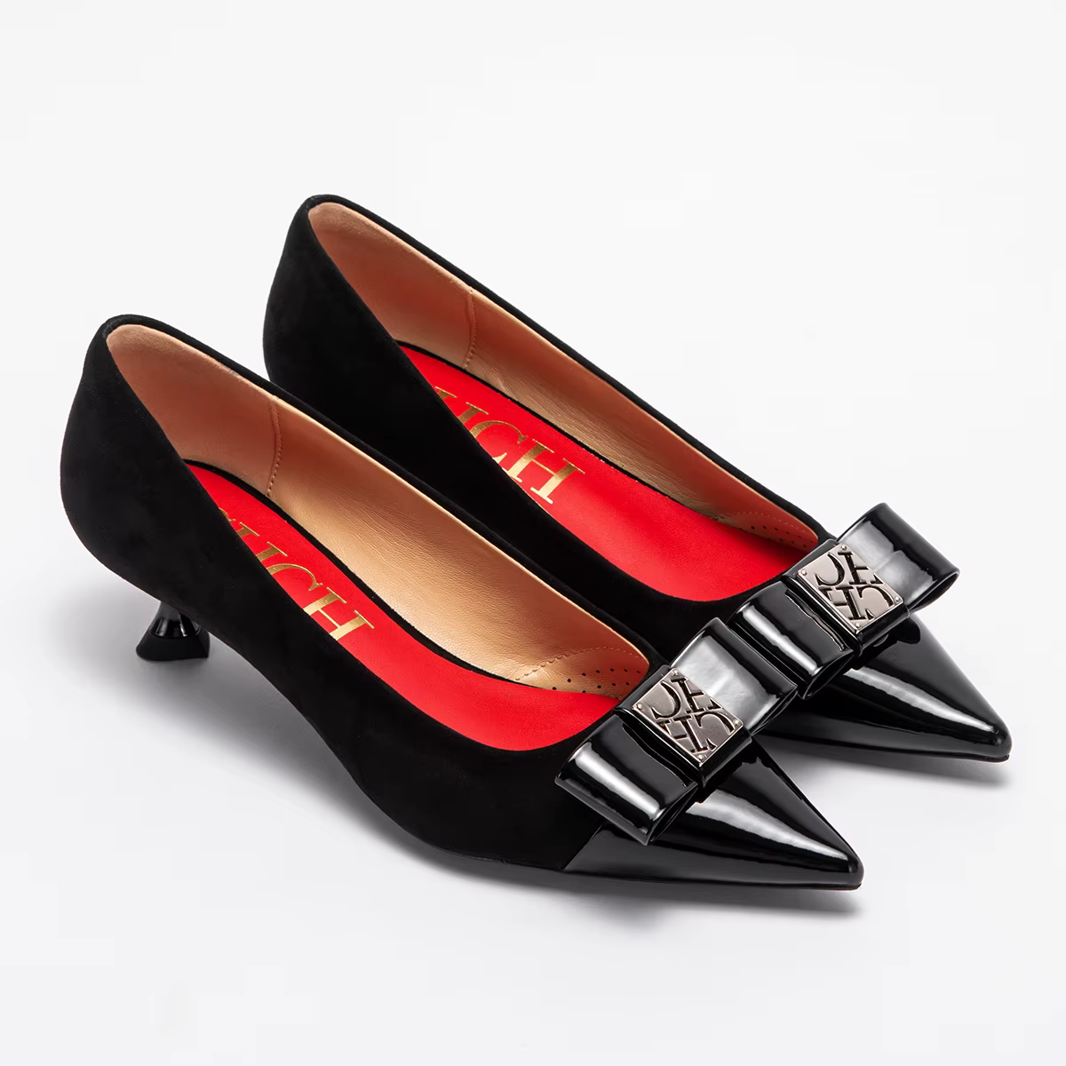 CHCH – chaussures à talons hauts pour femmes, nouvelles chaussures noires simples et confortables à