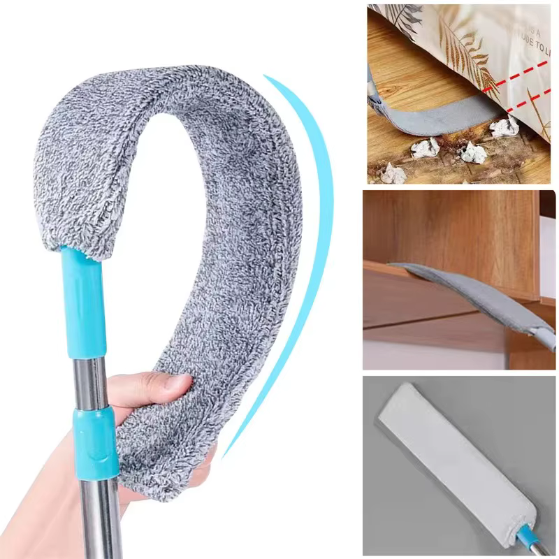 UNTIOR – vadrouilles anti-poussière à Long manche, nettoyage des sols et des plafonds, en tissu, pou
