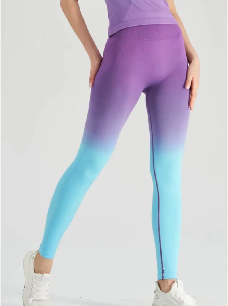 Pantalon de fitness nickel é pour femme, levage de la hanche, serré, taille haute, séchage rapide, p