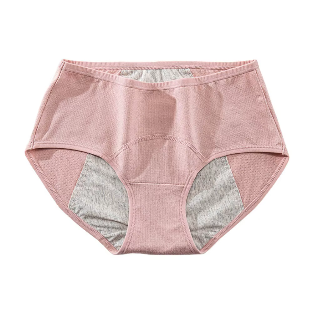 Culottes menstruelles en coton, 3 couches, imperméables, respirantes, physiologiques, haute élastici