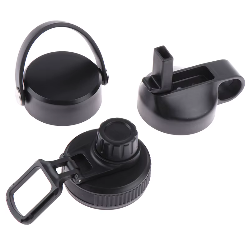 Couvercle à rabat en paille de rechange pour bouteille d'eau hydro, bouchon flexible, d'extraction, 