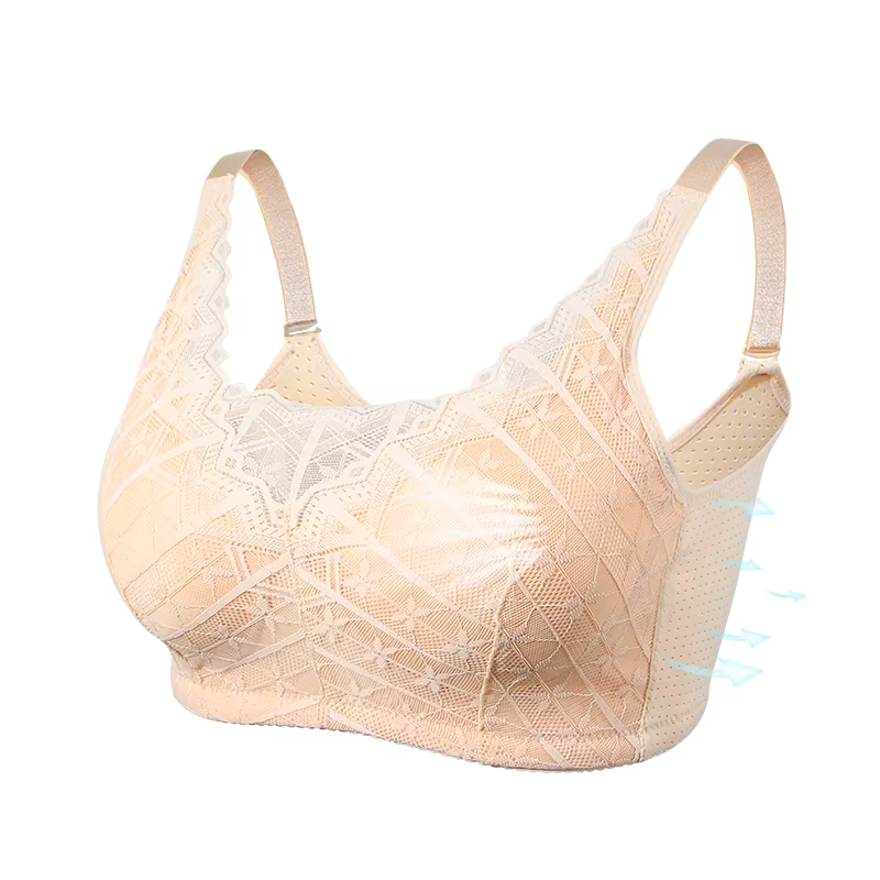 Soutien-gorge de mastectomie LERVANLA 2566 à forte respirabilité pour femmes, avec poches pour proth