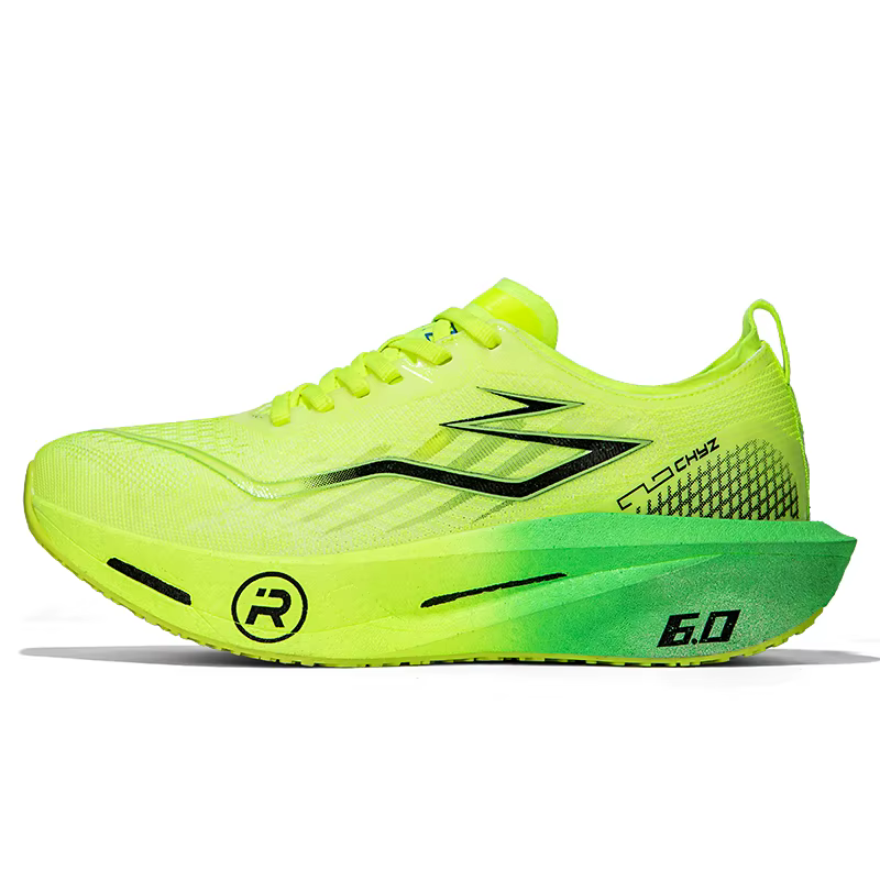 Chaussures de course Marathon pour hommes, spécialisées dans le sport, avec plaque en carbone, respi