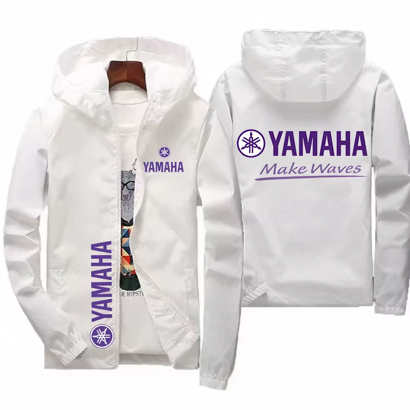 Veste coupe-vent légère Yamaha 2026, adaptée aux hommes, aux sports de plein air et aux vestes décon
