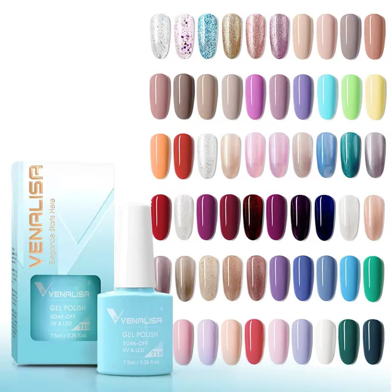 Venalisa VIP4 vernis à ongles HEMA/TPO gratuit couverture complète belle Semi permanente tremper UV 