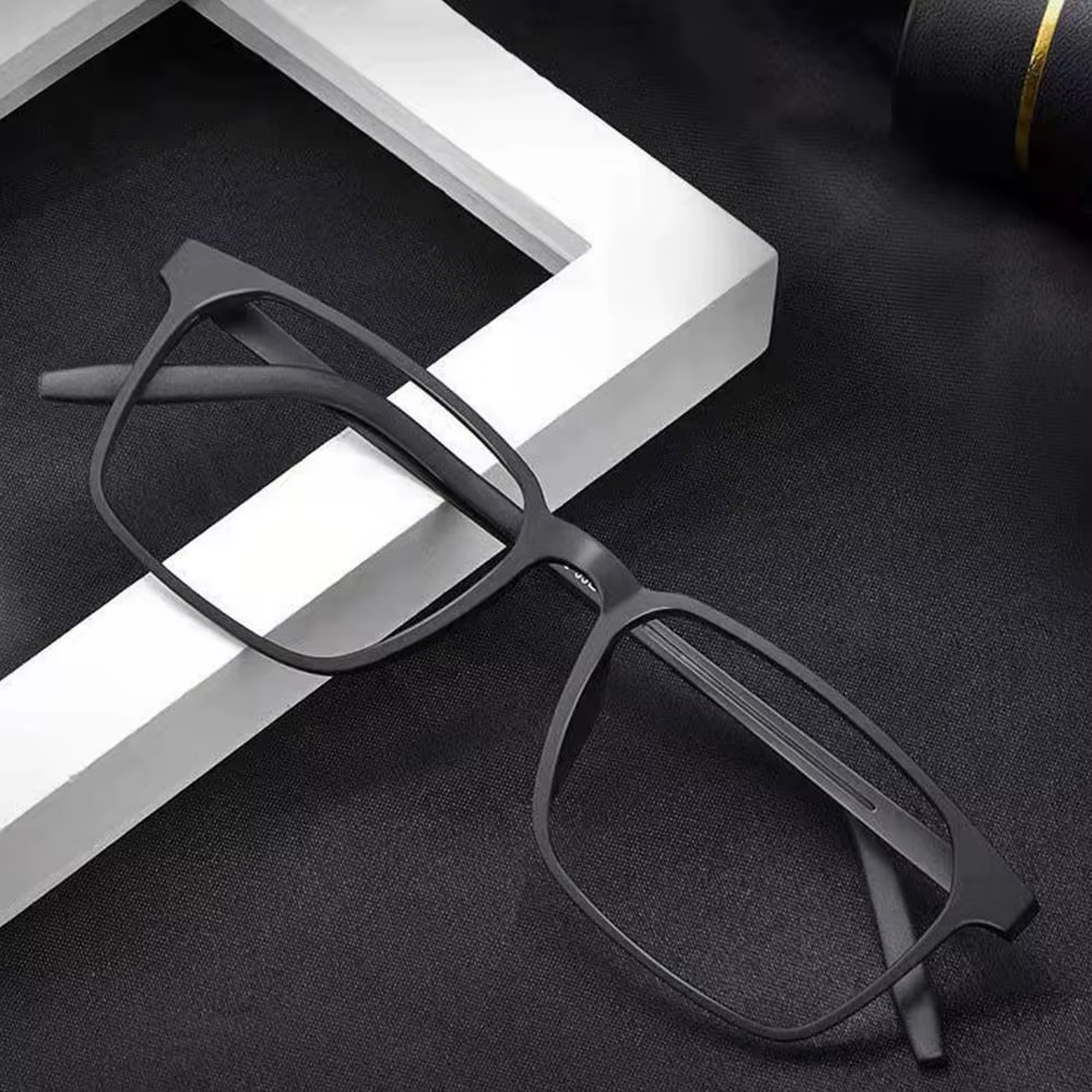 Lunettes de lecture anti-lumière bleue en titane pur pour hommes, lunettes de presbytie, dioptrie +