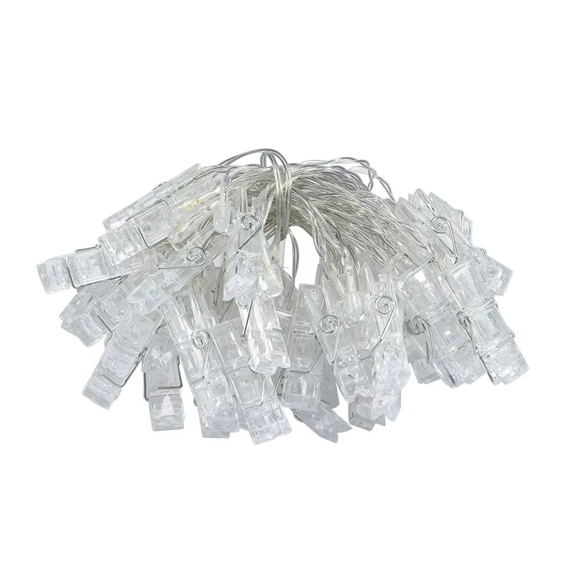 3m 20 LED Photo Clip fée chaîne lumières porte-carte guirlande lampe pour noël fête de mariage fée l