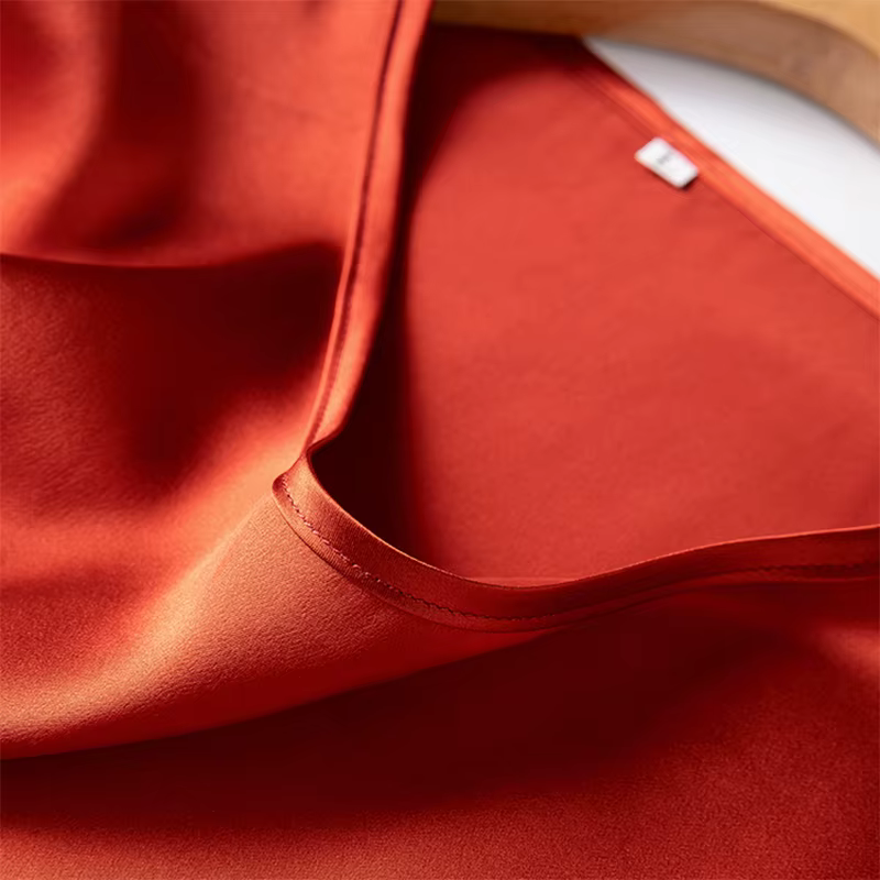 100% soie de mûrier 19 Momme Charmeuse soie femmes débardeur T-shirt à manches courtes chemise Blous