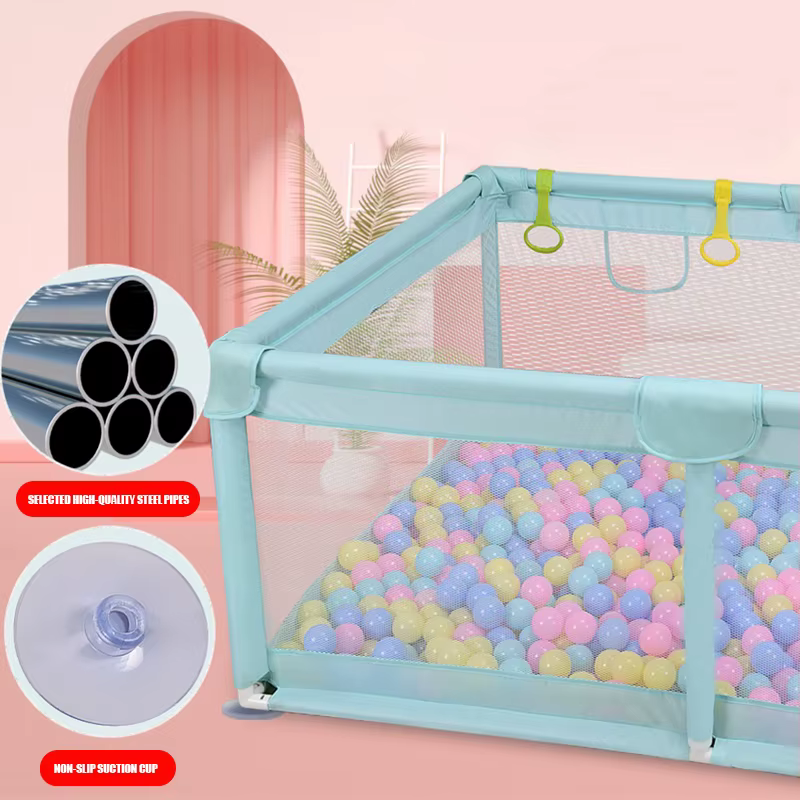 Parc 180x200 pour enfants, barrière de sécurité, clôture, aire de jeux pour tout-petits, éponge Anti