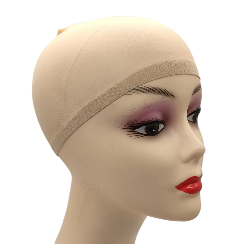 1/6/12 sacs maille en Nylon ventilé bas nu bonnet de perruque filets à cheveux extensible extrémité 