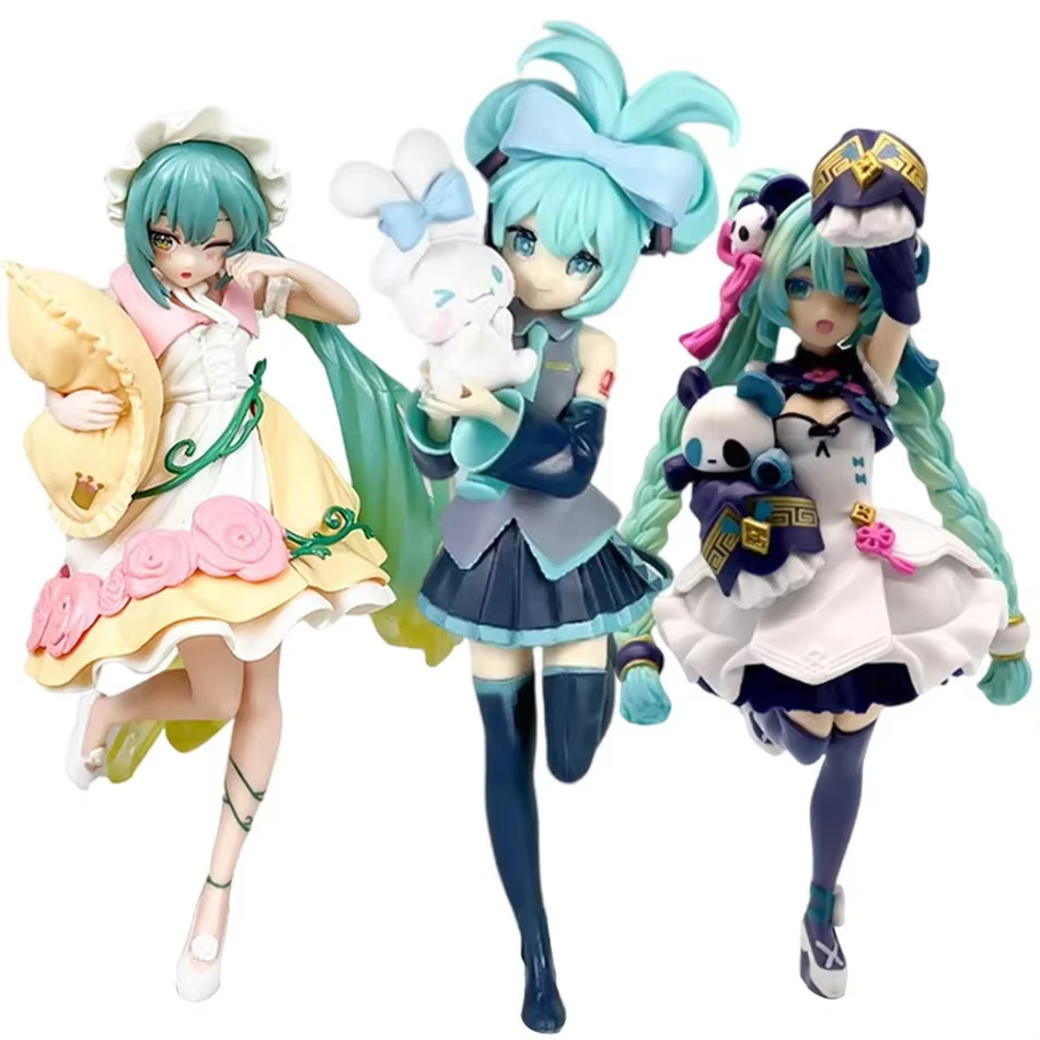 Animation Anime belle fille Hatsune Miku fait à la main diable Hatsune Miku chat oreille Hatsune Mik