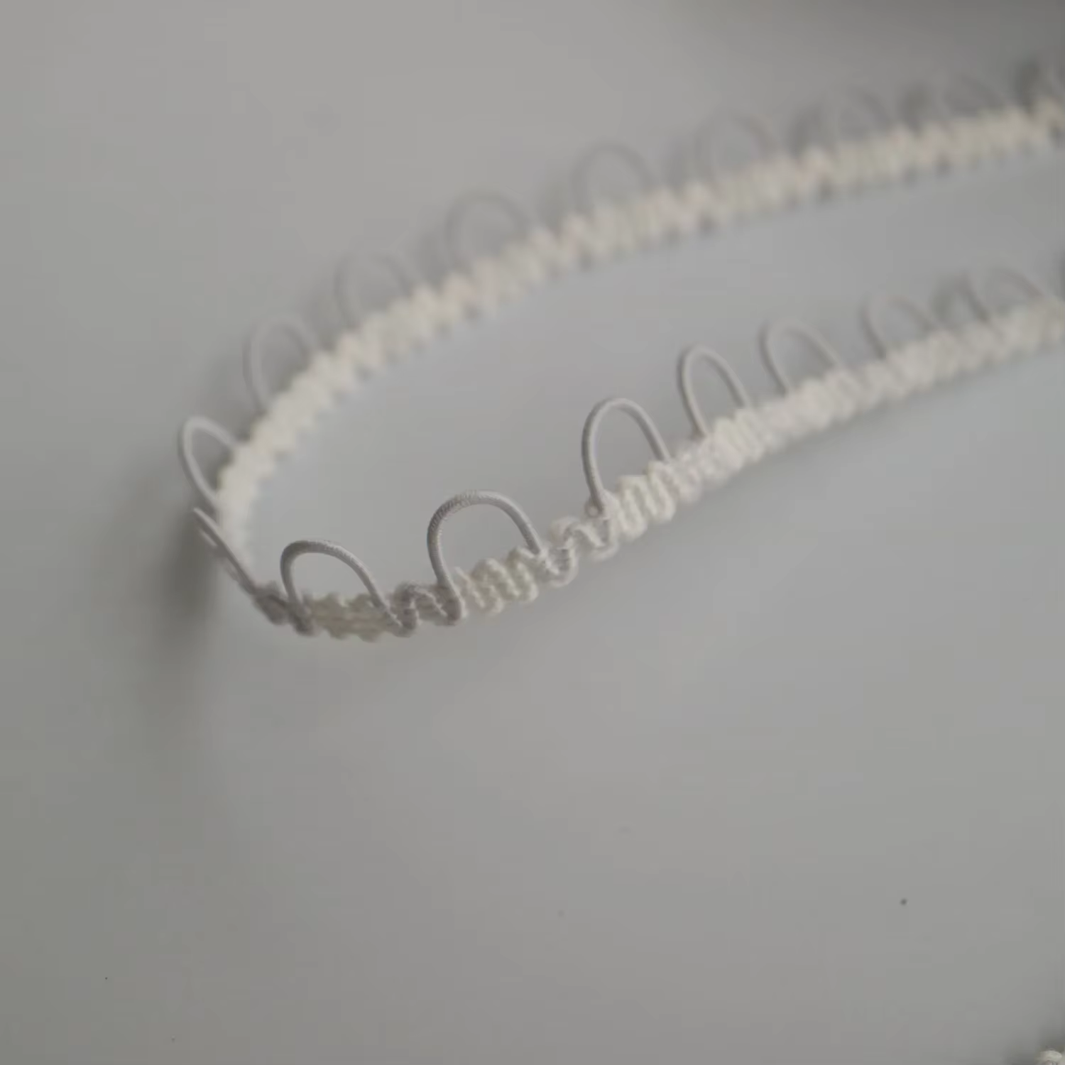 Garnitures élastiques pour vêtements, 5yards, élastique en polyester, trou de bouton, boucle de col,