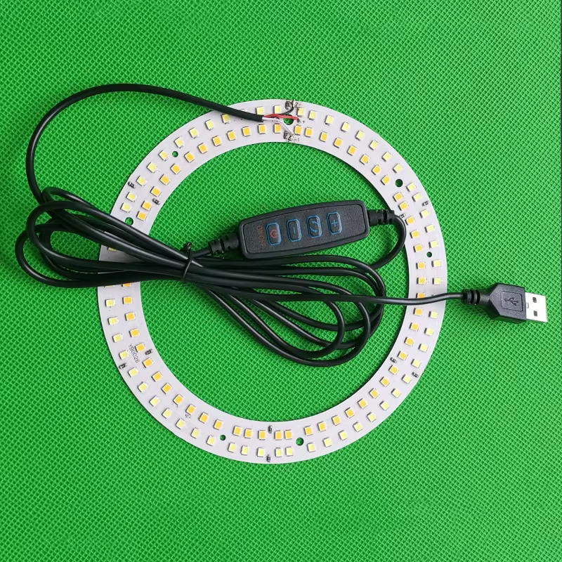 Variateur LED DC 5V, câble USB de 1.5m avec interrupteur, télécommande variable, fil d'extension 2 b