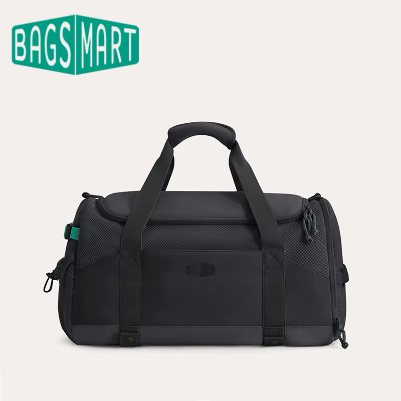 BAGSMART Sac de voyage de grande capacité, sac de sport léger avec compartiment à chaussures, poche 