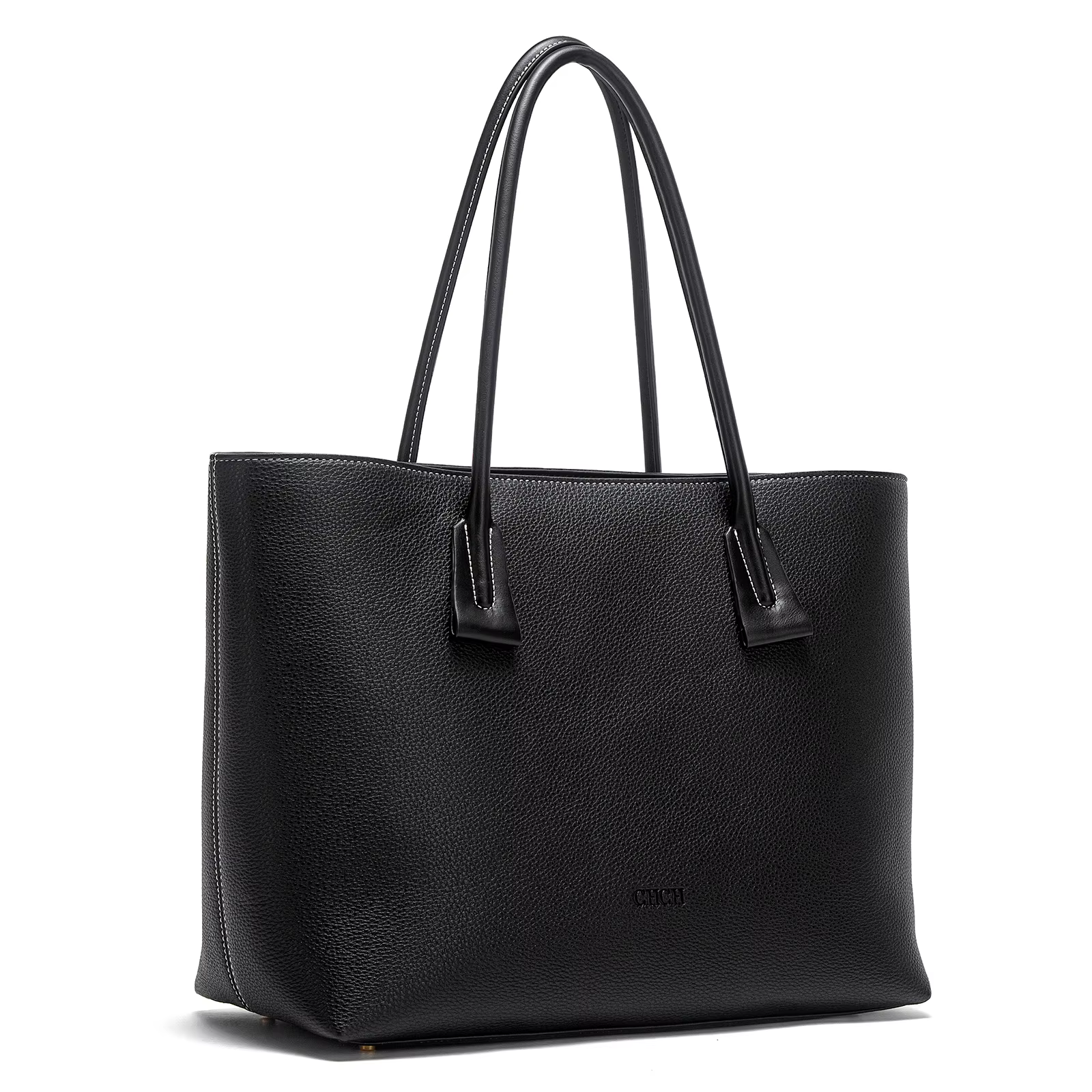 Sac fourre-tout CHCH pour femme, collection Printemps 2026, marron velours, grande capacité, sac à m