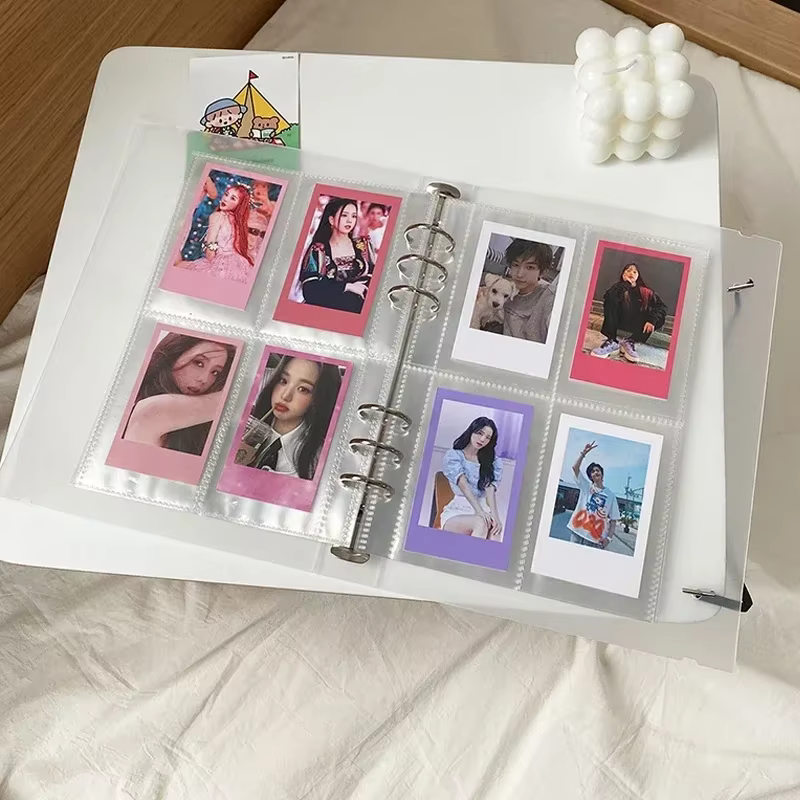 Porte-cartes photo Kpop A5, porte-cartes photo, album de testeur, livre 3 amaran, cœur, école, palis