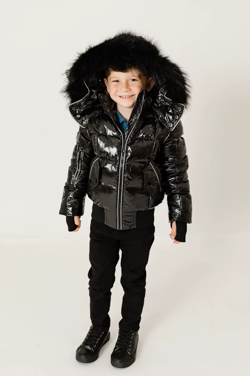 I-2025-Manteau d'Hiver pour Enfant Fille et Garçon, en Tissu Brcorporelle Imperméable, avec Rempliss