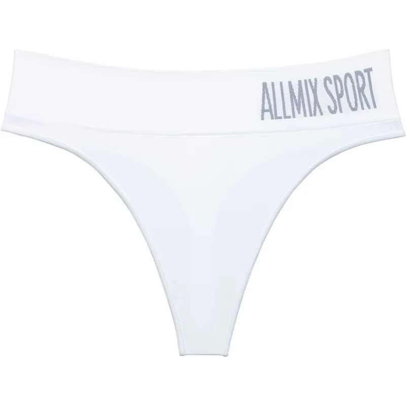 Culotte Sexy taille large pour femmes, sous-vêtement de sport, Fitness, taille moyenne et haute, san