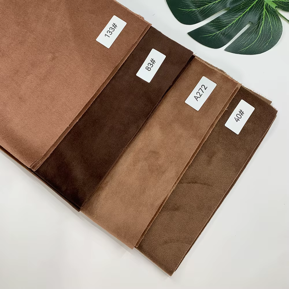 Tissu de peau de poupée en coton à poils de 1mm, tissu spécial de couleur de peau en cristal, tissu 