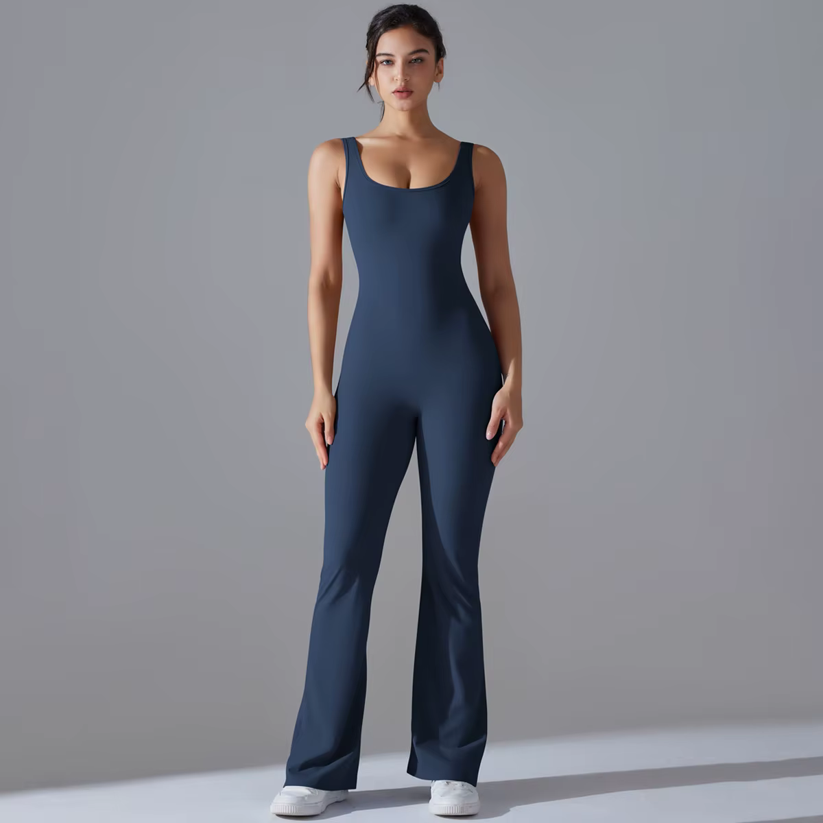 Combinaison Sexy dos en V pour femmes, ensemble de gymnastique, combinaison d'entraînement, de Yoga,