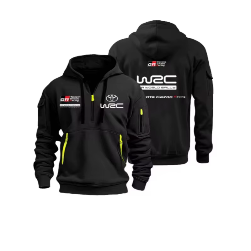 Sweat à capuche Toyota GR Racing Le Mans WRC 2026 pour hommes - Idéal pour les passionnés d'automobi