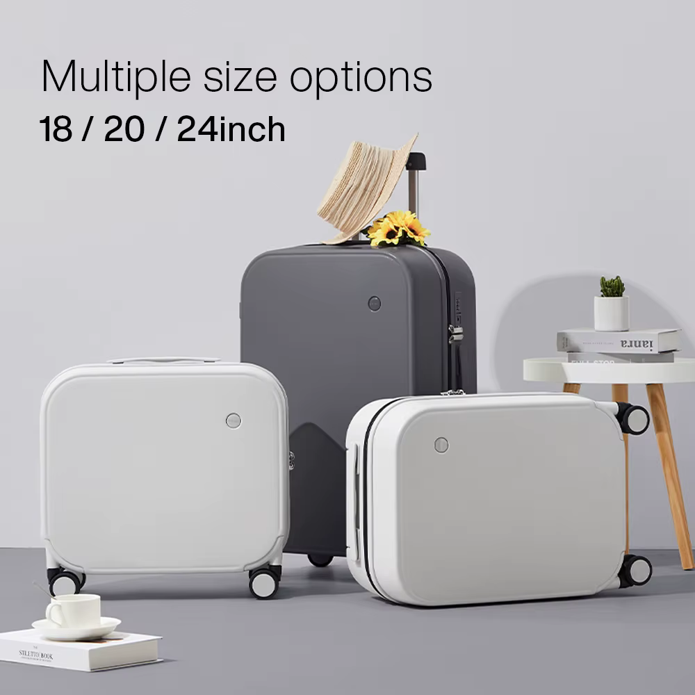 Mixi – valise de voyage pour hommes et femmes, Design breveté, valise à roulettes, boîtier de chario