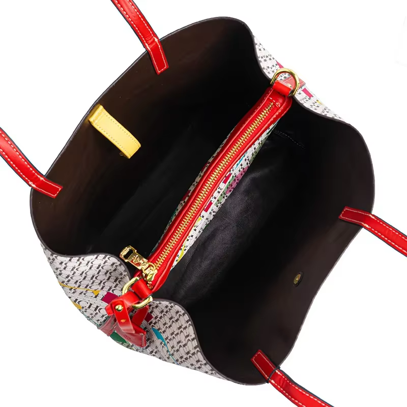 CH – sac à main de banlieue de grande capacité pour femmes, Design imprimé Unique, Style atmosphère 